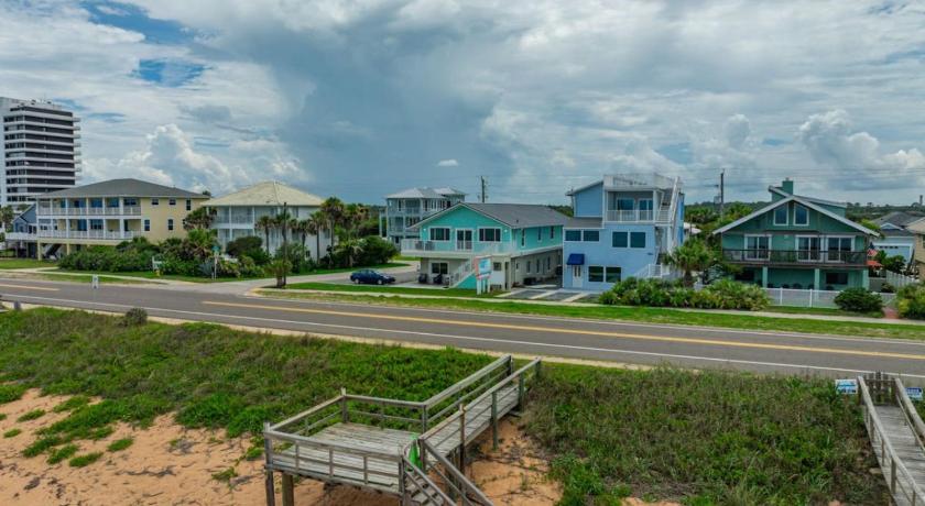 팜 코스트 (FL) Flagler Beach! 1-BR Condo with Ocean Views, King Bed & Outdoor Shower 3성급 숙소 객실