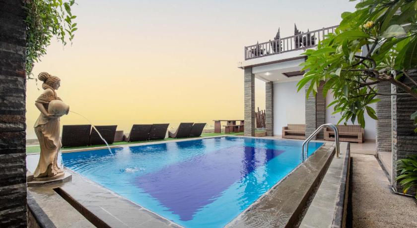 バリ Barton Beach Inn 3つ星 ホテル レストラン