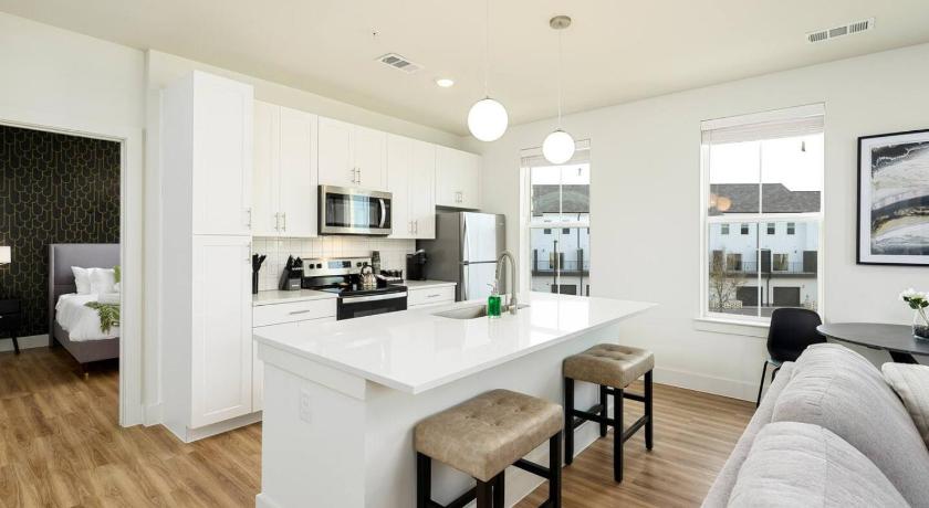 오스틴 (TX) Sleek Stylish Apartment in Prime Location 4성급 숙소 스위트룸