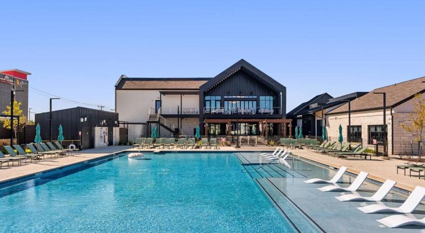오스틴 (TX) Luxury Stay 1B 1B w Gym, Pool, Shops Nearby 4성급 숙소 로비
