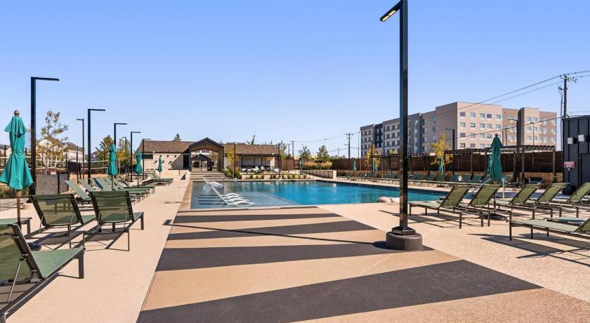 오스틴 (TX) Luxury Stay 1B 1B w Gym, Pool, Shops Nearby 4성급 숙소 전망