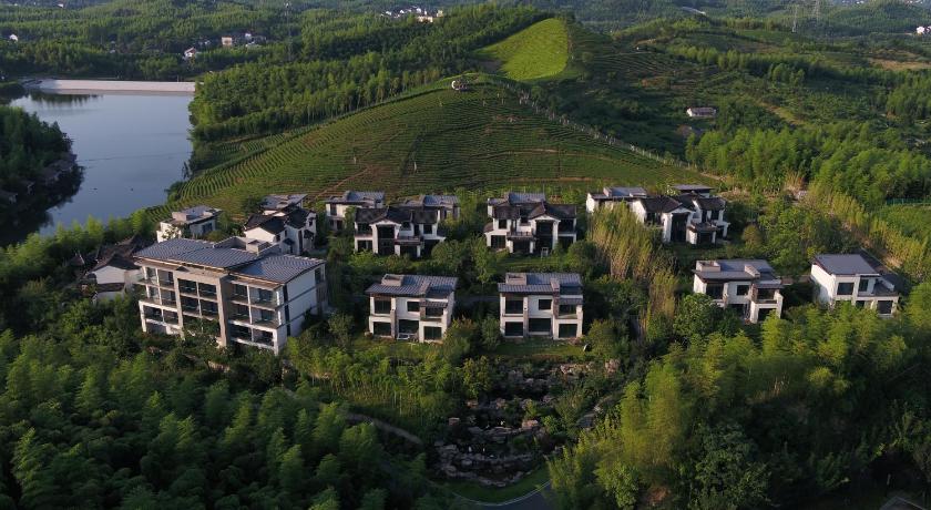 후저우 / 호주 Huzhou Xisaishanqian Wooden Villa Hotel 호텔 로비