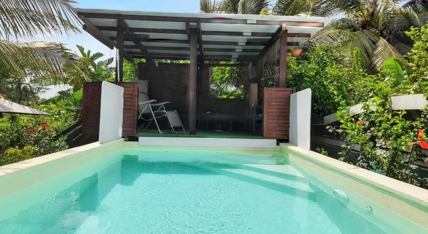 Appartement charmant a Sainte-Rose de 40 m² avec piscine