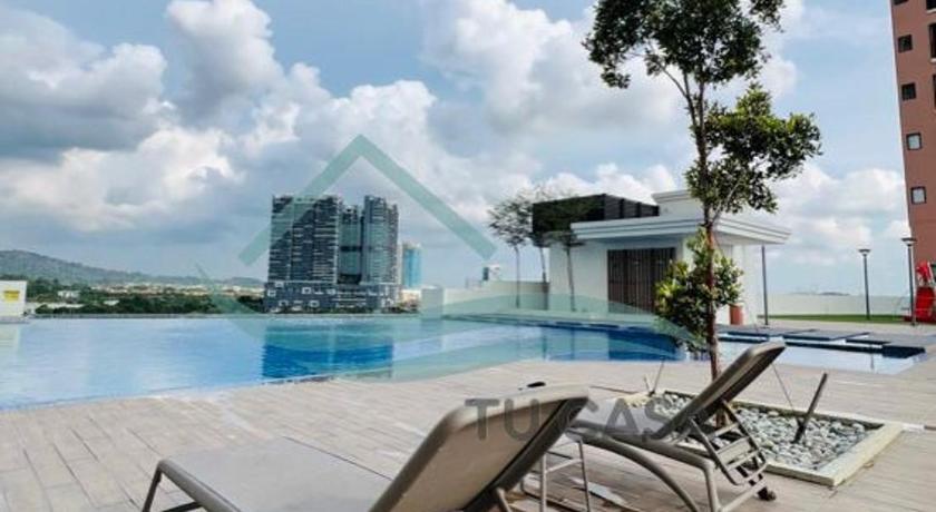 シャーアラム Edu Suite 1 in Setia Alam 3つ星 ゲストハウス スイート