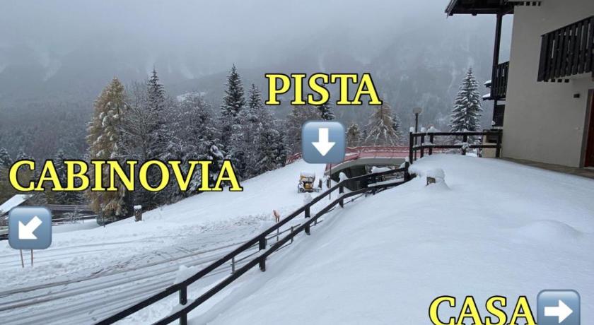 CASA FOLGARIDA 2 BOX AUTO PRIVATI davanti CABINOVIA BELVEDERE