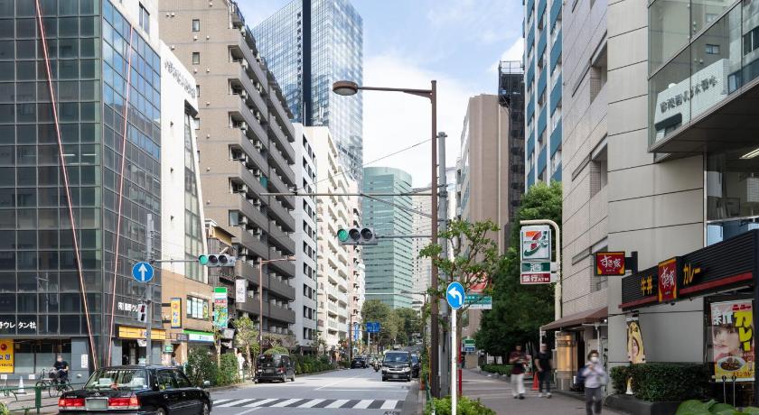東京 Link Court Shinjuku West 5つ星 宿泊施設 ロビー
