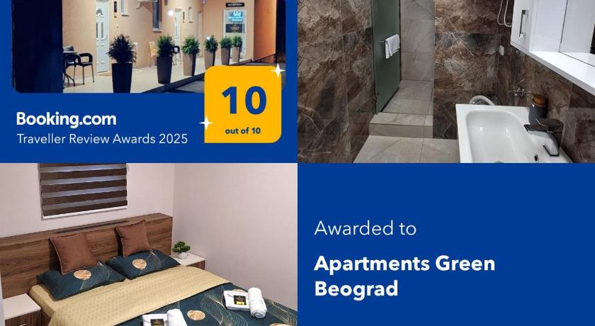 貝爾格勒 Apartments Green Beograd 4星级 民宿 餐厅