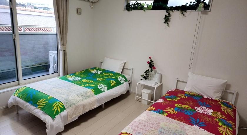 冲绳岛 水族館に近いゆったり別荘-Ent Terrace Okinawa 4星级 单人房 景观