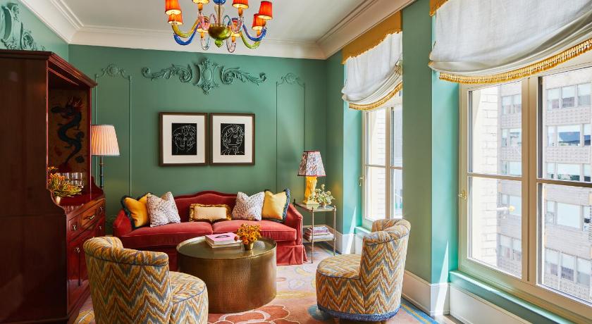 뉴욕 (NY) The Fifth Avenue Hotel 5성급 숙소 전망