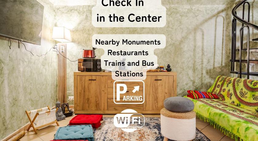 Secret Zen House in the Center W Free Parking and 24Hours Automatic Check-In - With Netflix & Disney