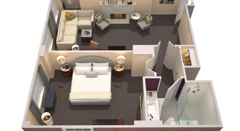 รูปของOne Bedroom Suite, 1 Bedroom Suite, 1 King 10