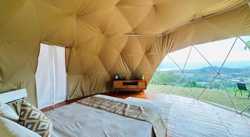 발리 De'Ra Hills Camp Kintamani 2성급 싱글룸 객실