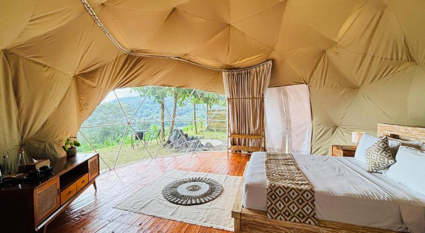 巴厘 De'Ra Hills Camp Kintamani 2星级 单人房 客房