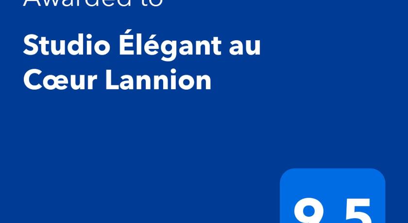 拉昂 Studio Elegant au Cœur Lannion 2星级 单人房 景观