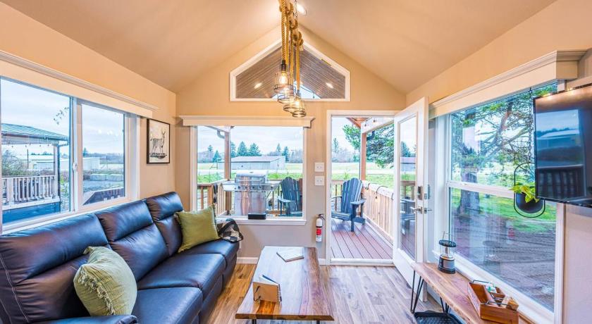 포크스 (WA) Rainforest Tiny Home Retreat Rustic Modern 4성급 숙소 로비
