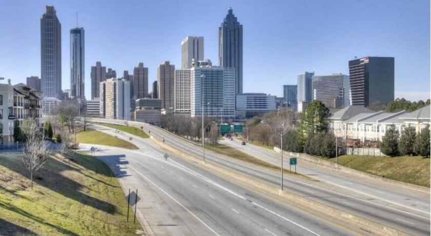 애틀랜타 (GA) ATL Downtown 2BD KingBed Onsite Parking City View LM508 4성급 싱글룸 외관