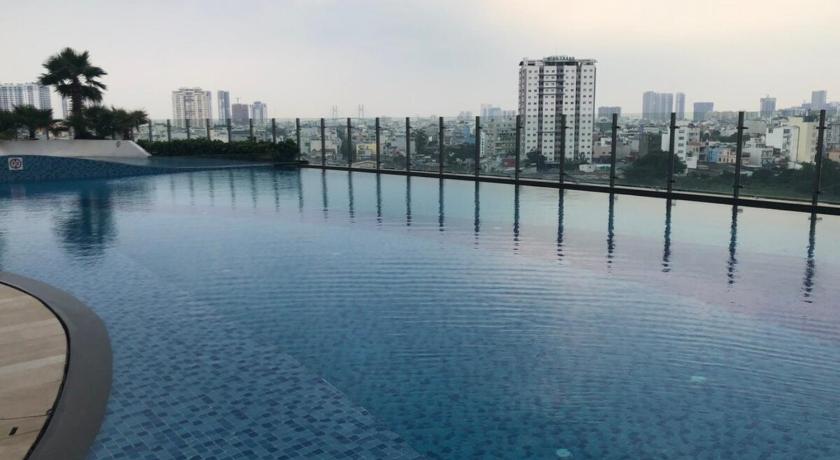 胡志明市 Sunrise City View 2 bedrooms - swimming pool & gym 3星级 酒店 客房