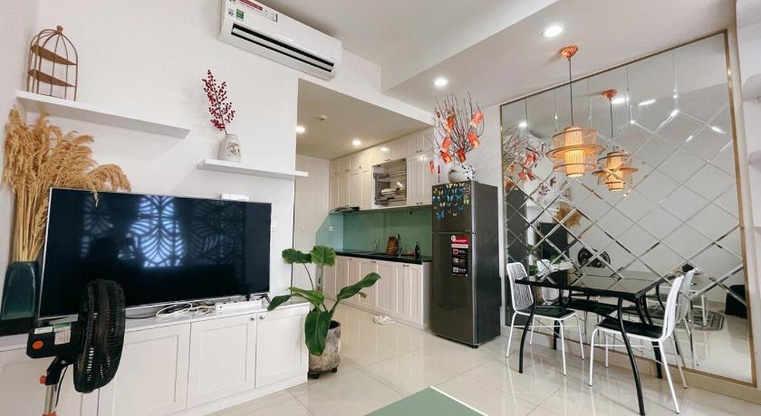 胡志明市 Sunrise City View 2 bedrooms - swimming pool & gym 3星级 酒店 客房