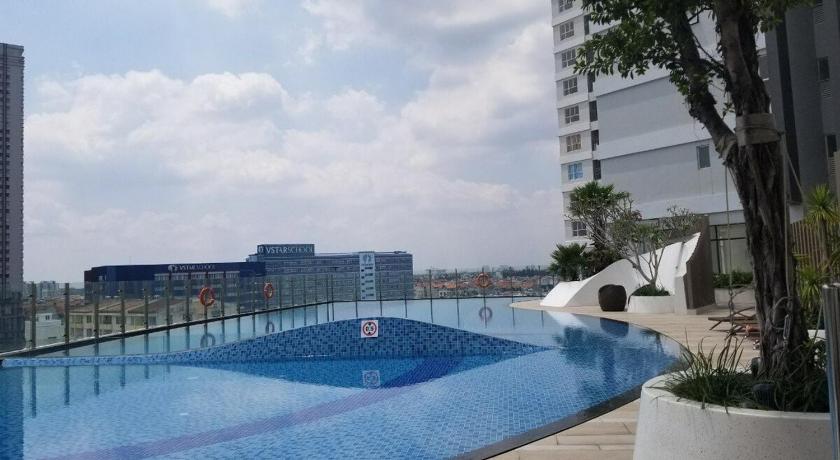 胡志明市 Sunrise City View 2 bedrooms - swimming pool & gym 3星级 酒店 餐厅