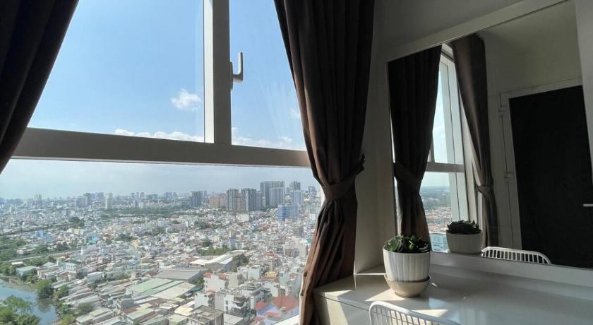 胡志明市 Sunrise City View 2 bedrooms - swimming pool & gym 3星级 酒店 景观