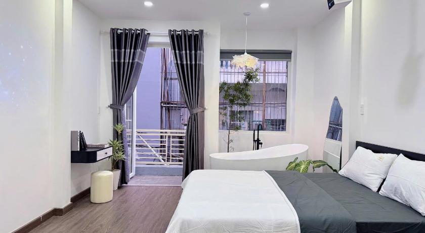 ホーチミン Four P Homestay Bình Thạnh 4つ星 ホテル プール