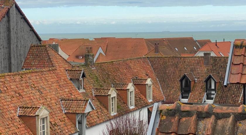 ウィサン Hotel de La Plage - WISSANT 3つ星 ホテル 眺望