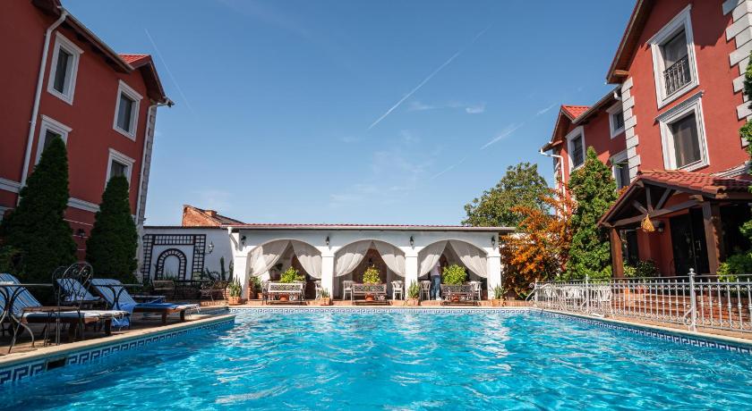 티미쇼아라 카사 델 솔레 부티크 호텔 티미쇼아라 (Casa del Sole Boutique Hotel Timișoara) 4성급 호텔 로비