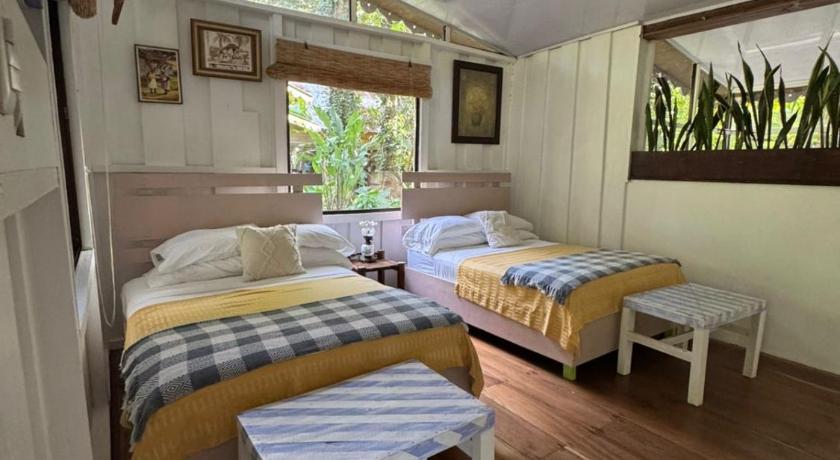 プエルト・ビエホ・デ・タラマンカ Caribbean Flow 4つ星 ゲストハウス プール