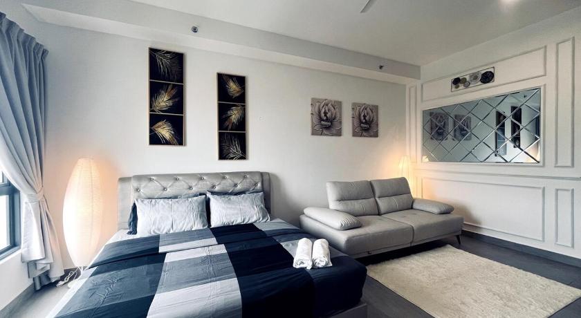 シャーアラム Sunsuria Forum 3BDR & Soho Setia Alam @ MOKA 4つ星 ゲストハウス ロビー