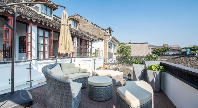 Suzhou 苏州叙姑苏民宿-拙政园北寺塔地铁站店 Guesthouse pool