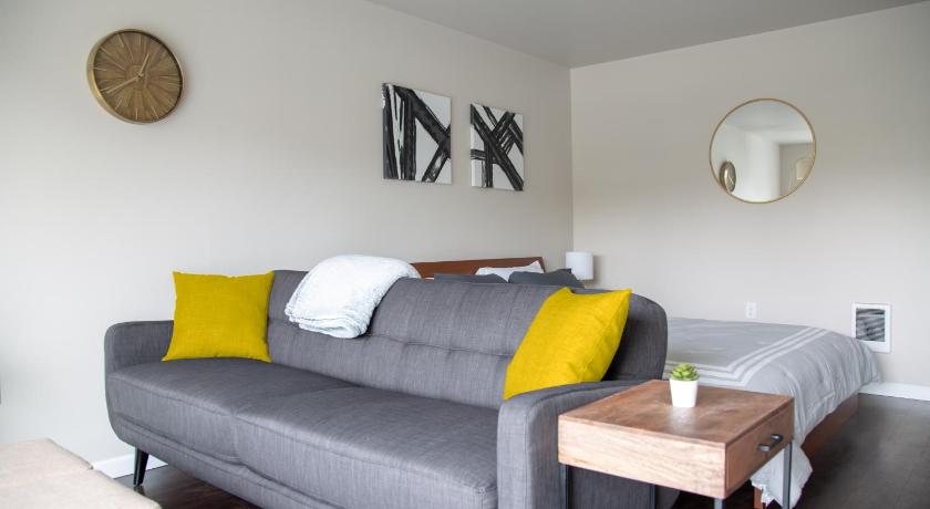 시애틀 (WA) Capitol Hill Modern Studio with Free Parking! 5성급 숙소 스위트룸