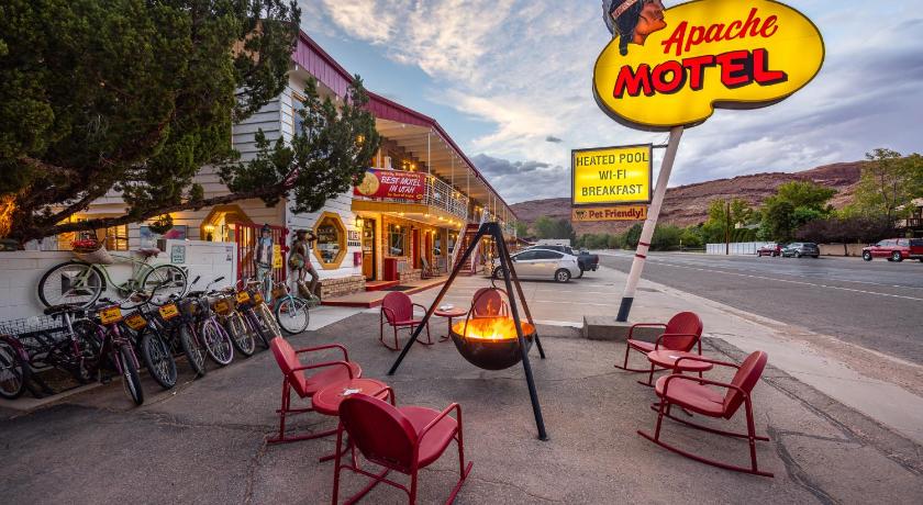 모압 (UT) Apache Motel 2성급 숙소 외관