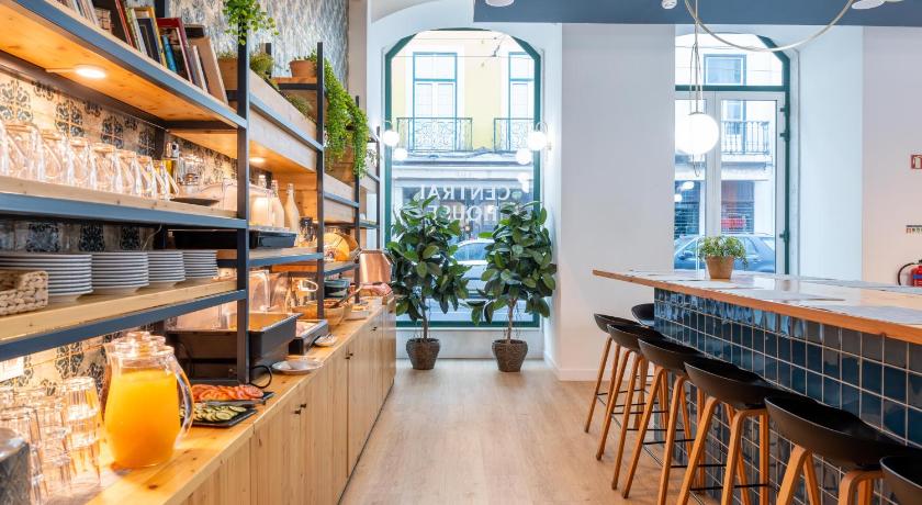 リスボン The Central House Lisbon Baixa 2つ星 ホテル ロビー