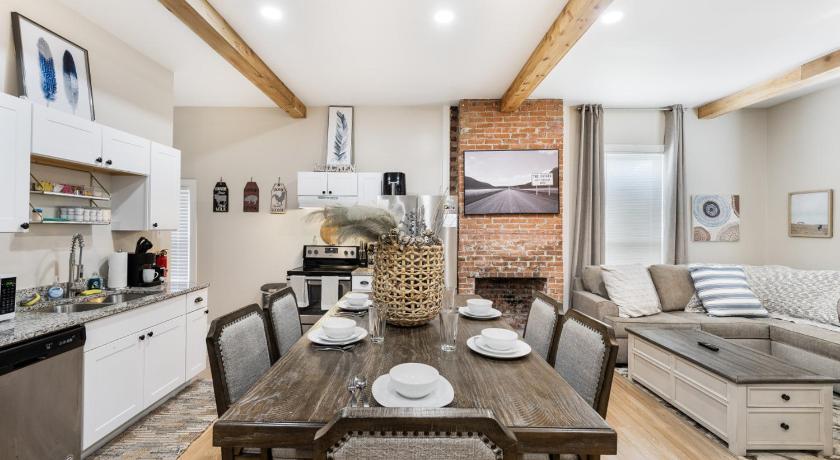 포트 워스 (TX) Pet Friendly 3Br 2Bath Luxe Gem 3성급 숙소 로비