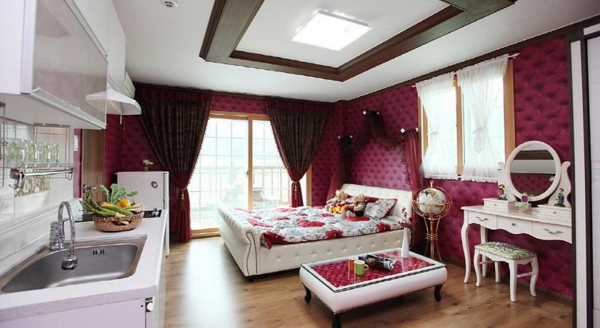 巨済 Geojae Moraesoop Pension 2つ星 ゲストハウス ロビー