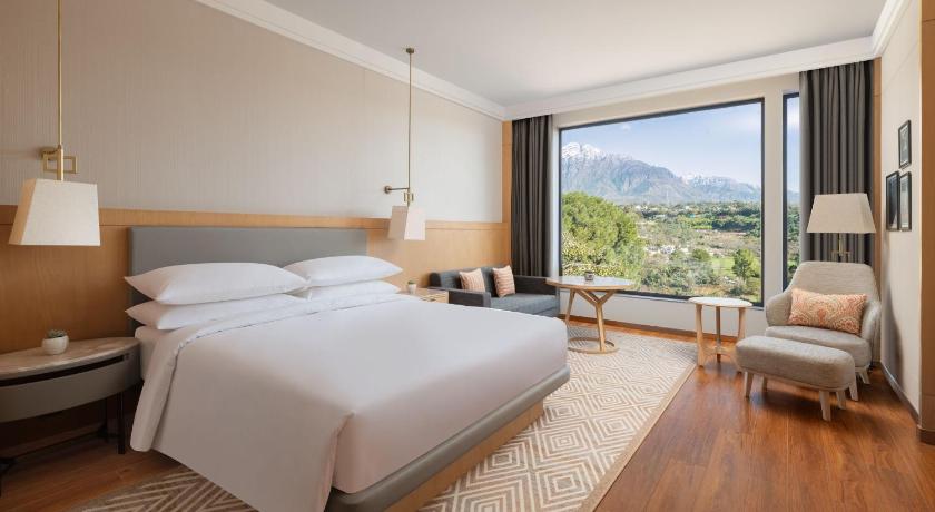 Deluxe, Deluxe Guest room, 1 King, Shrine view