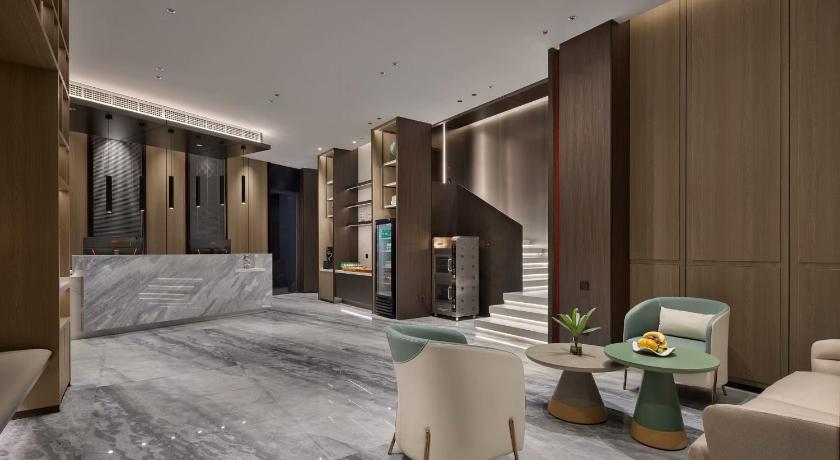 温州 Wenzhou City Center All-Day Hotel First Bridge Branch Adjacent to Wuma Street, Zhongshan Park, Jiang ホテル ロビー