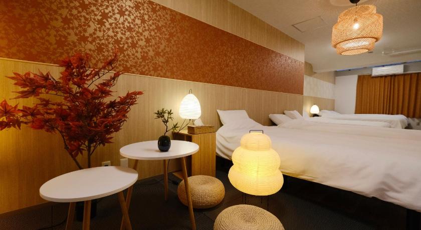 Osaka 60平米で広々とした空間!本町駅から2分!心斎橋5分!大阪城20分!usj25分!10名宿泊可能 4-Star Single Room suite