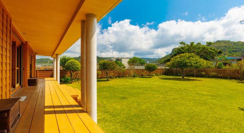 冲绳岛 Okuma tei 3星级 住宿 泳池