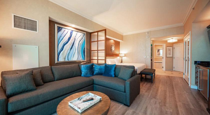 Las Vegas High Floor Strip View Suite& No Resort Fee& Free Valet 4-Star Accommodation lobby