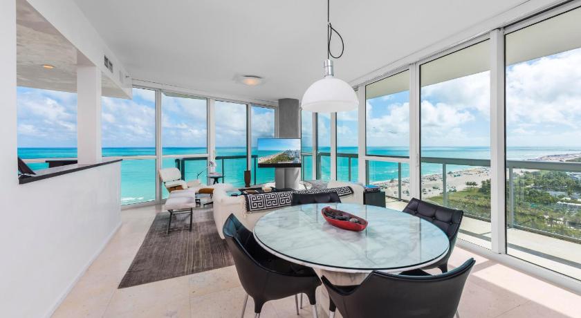마이애미 비치 (FL) Oceanfront Private Condo at The Setai -2208 5성급 숙소 로비