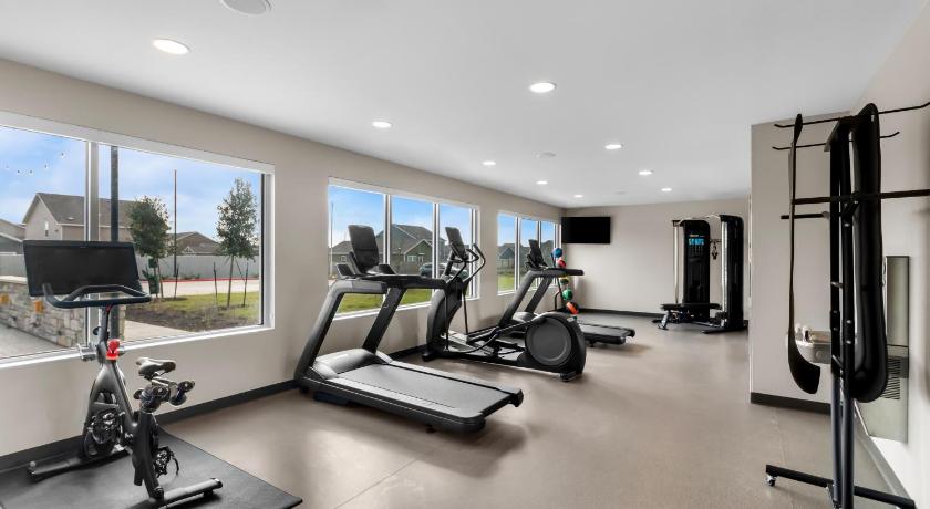배스트롭 (TX) Everhome Suites Bastrop 숙소 스위트룸