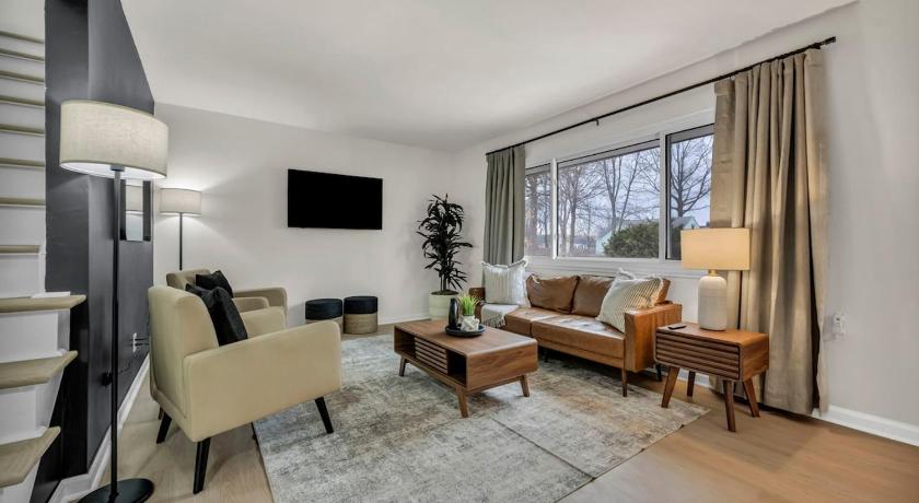 クリーブランド (OH) NEW! Modern Retreat Near CLE-Game Room-Renovated 4つ星 宿泊施設 客室