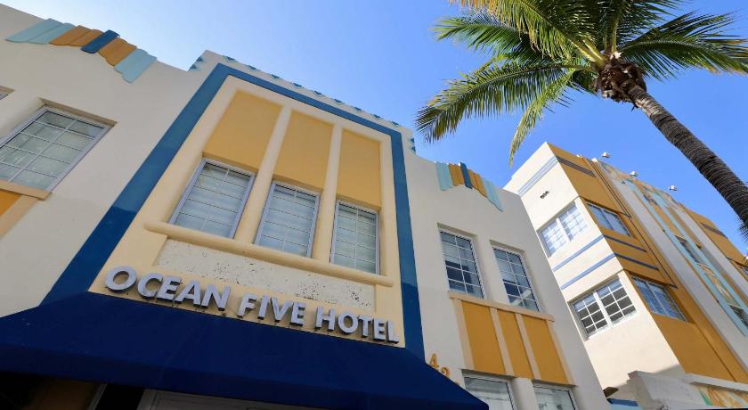 마이애미 비치 (FL) South of Fifth Studio Steps to Beach on Ocean Drive 3성급 숙소 레스토랑