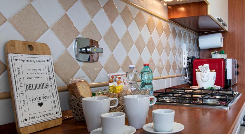 로마 Alloggio turistico Suite Leonardo - Rome, 20m in treno -Fiumicino Airport, 2m in treno- Fiera, 2m in 5성급 싱글룸 객실