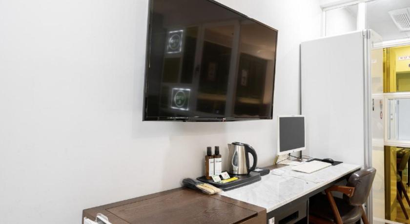 光州 Hotel Yoegieottae Gwangju Hanam 酒店 餐厅