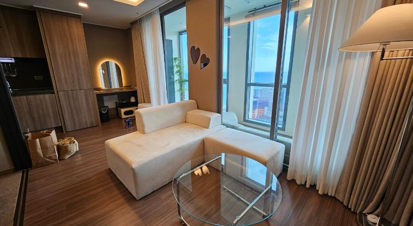 プサン Haeundae Lamer Stay 3つ星 ホテル スイート