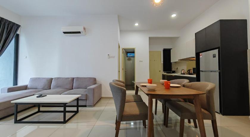 マラッカ Mykey Atlantis C-22-09 Melaka City 3つ星 ゲストハウス レストラン