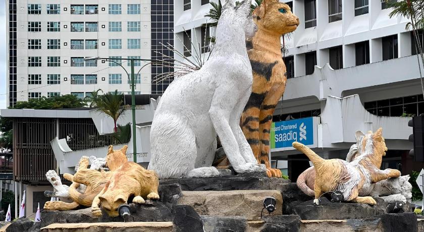 古晋 Natol Homestay - Riverbank Suites High Rise City 4星级 民宿 客房