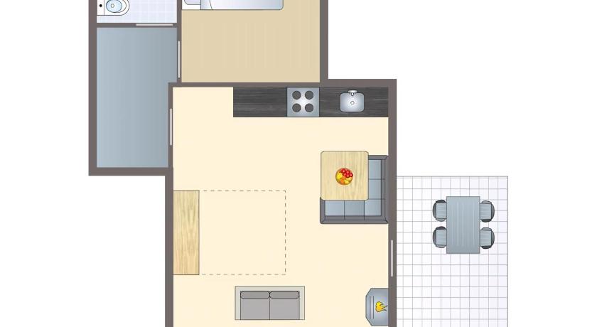 Image of One-Bedroom Apartment 3
